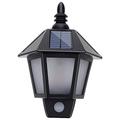 OSALADI 1 Set Solar Wall Light Solar Wall Lantern Solar Wall Sconce Led Human Sensing Wall Lamp Solar Decorative Wall Lamp Outdoor Wall Lights Lampara Solar para Exterior Solar Flood Lamp