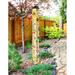 Studio M Dream, Hope, Love Art Pole Outdoor Decorative Garden Art Resin/Plastic | 60 H x 5 W x 5 D in | Wayfair PL60012