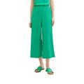 TOM TAILOR Denim Damen 1036854 Basic Culotte Hose, 17327-Vibrant Light Green, S