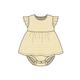 NAME IT Baby-Mädchen NBFJABINA SS Body Dress Kleid, Double Cream, 74