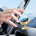 2022 1PC Magnetic Car Phone Holder Mount Universal in Car Magnetic Dashboard Cell Mobile Phone Mount Holder Stand Suction Cup Phone Holder for Car Dashboard Magnet Holder Outdoor Trips Essential