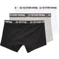 Boxer G-STAR RAW "Classic trunk 3 pack" Gr. S, 3 St., schwarz-weiß (schwarz, weiß, grau, meliert) Herren Unterhosen