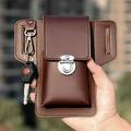 Cglfd Leather Phone Case With Belt Clip Flip Cover Phone Case For Cell Phone Belt Holder Universal Phone Pouch For Smartphone