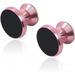 2-Pack Car Magnetic Phone Holder Ring Case Dashboard Air Outlet Mount 360 Degree Rotation for Auto Accessiores(Rose Gold)