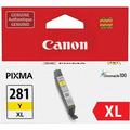 Canon CLI-281XL Original Inkjet Ink Cartridge - Yellow - 1 Each - Inkjet - 1 Each | Bundle of 2 Each