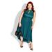 Hi Lo Lover Dress - teal