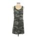 Splendid Casual Dress: Green Camo Dresses - Women's Size Small