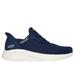 Skechers Men's Slip-ins: BOBS Sport Squad Chaos Sneaker | Size 8.5 | Navy | Textile/Synthetic | Vegan | Machine Washable