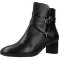 Geox Women's D Pheby 50 Ankle Boots, Black, 7 UK