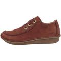 Clarks Women's Funny Dream Mary Jane Flat, Chestnut Nubuck, 4 UK