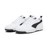 Sneaker PUMA "REBOUND V6 LOW", Gr. 42, schwarz-weiß (puma weiß, puma schwarz, puma schwarz), Synthetik, unifarben, sportlich, Schuhe