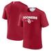 Men's Fanatics Branded Crimson Oklahoma Sooners Defender Rush T-Shirt