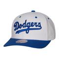 Men's Mitchell & Ness White Los Angeles Dodgers Cooperstown Collection Pro Crown Snapback Hat