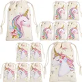 5 pcs magic Rainbow Unicorn themed candy gift bag girl 1st 2nd 3rd 4th 5th 6th 7th 8th 9th 10th