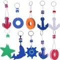 Floating Keychain For Boat EVA Sailing Float Marine Floating Anchor Yacht Keys Buckle Rowing Boats