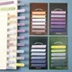 120 Pcs Sticky Index Tabs Morandi Color Strip Index Tabs Writable Page Sticky Notes For Page Marking