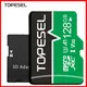 TOPESEL Micro SD Cards 64GB MicroSD Memory Card Class 10 High Speed 128GB 256GB U3 4K HD TF Flash