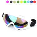 Colorful frame multi-color ski glasses X400 anti ultraviolet and windproof sports ski glasses snow