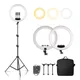 18 Inch Ring Light 480pcs led beads Dimmable 6500K LED Lamp With Tripod Studio Photo Lamp For