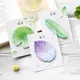 Various Leaves Collection Self-Adhesive N Times Memo Pad Sticky Notes Bookmark Stationery Office