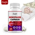 Catfit Herbal motherwort MENOPAUSE Relief Capsules for Night Sweats Disturbed Sleep &Mood for