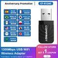 5Ghz 1300Mbps Usb Wireless Network wifi Card Usb3.0 Lan Ethernet Wi-Fi Dongle Antenna dual band Wifi