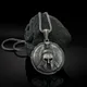 QIMING Vintage Spartan Shield Pendant Necklace Men Jewelry Spartan Greek Warrior Helmet Necklace