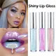 Waterproof Glitter Liquid Lipstick Crystal Glow Laser Holographic Lip Gloss Tint Mermaid Shiny