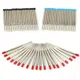 20pcs\set L:3.9 In Ballpoint Pen Refills for Parker Pens Medium Point blue red Black Ink