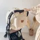 Bear Embroidery Baby Nappy Bag Stroller Diaper Caddies Bags Portable Nappies Storage Toiletry