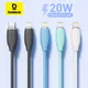 Baseus Liquid Silica Gel 20W PD USB C Cable for iPhone 14 13 12 Pro Mini Max Fast Charging Cable for