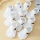 10Piece=5Pairs Summer Women Cartoon White Socks Thin Breathable And Versatile Cute Shallow Mouthed