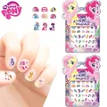 Genuine My Little Pony Nail Stickers Toys Anime Figure Princess Celestia Twilight Sparkle 3D Nail