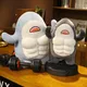 45/60cm Cute Worked Out Shark Plush Toys Stuffed Mr Muscle Animal Pillow Appease Cushion Doll Gifts