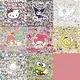 50pcs New Sanrio Stickers Cartoon Kuromi My Melody Cute Sticker Pack Toys for Girls Laptop Skin