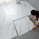 Simulated Marble Tile Floor Sticker PVC Waterproof Self-adhesive for Living room Toilet Kitchen Home