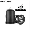 Dual USB Car Charger 2 ports Cigarette Lighter Adapter Charger USB Power Adapter for iPhone Samsung