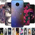 For Nokia C10 C20 C30 Case Silicone Phone Cover TPU Soft Painted Black Covers for Nokia G300 Luxury