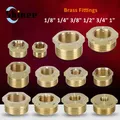 Brass Adapter Fitting BSP Reducing Hexagon Bush Bushing Male to Female Connector Fuel Water Gas Oil