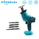 Cordless Electric Reciprocating Saw Variable Speed Metal Wood Cutting Tool Electric Saw For Makita