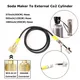 Soda Maker To External Co2 Tank Adapter and Hose Kit Fit Sodastream & W21.8-14 Or CGA320 With Quick