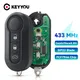 KEYYOU Car key Remote Control Key For Fiat 500 500L MPV Ducato Citroen Jumper Peugeot Boxer