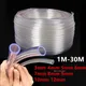 1M 3M 5M 10M 30M Transparent PVC Plastic Hoses Water Pump Tube 3 5 6 7 8 9 10 12mm Inner Diameter