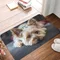 Cute Mini Yorkshire Terrier Doormat Bathroom Rectangle Soft Mat Kitchen Home Hallway Anti-slip Floor