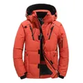 High Quality Down Jacket Male Winter Parkas Men White Duck Down Jacket Hooded Outdoor Thick Warm