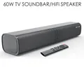 60W Soundbar HiFi Speaker 2.0 Home Theater Sound System Bluetooth Speaker Subwoofer Sound bar