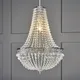 Premium Vintage Crystal Chandelier Ceiling Light Shade Drop Light Easy Fitting Charlotte Pendant