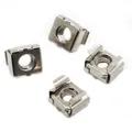 M4 M5 M6 M8 M10 Nickel Carbon Steel Quartet Floating Nut Cassette Elastic Enclosure Card Cage Nuts