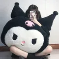 85cm Oversize Sanrio Plush Kuromi Melody Pillow Cushion Cute Cartoon Doll Sofa Valentine Day Kawaii