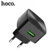 Hoco QC3.0 2.0 EU Phone Charger For Samsung S20 S21 Plus 18W Fast Charging Adapter For Xiaomi Poco